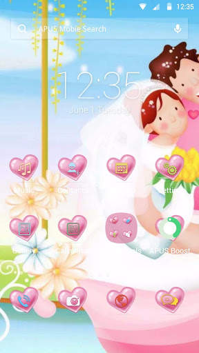 My LOVER theme for APUS screenshot 1