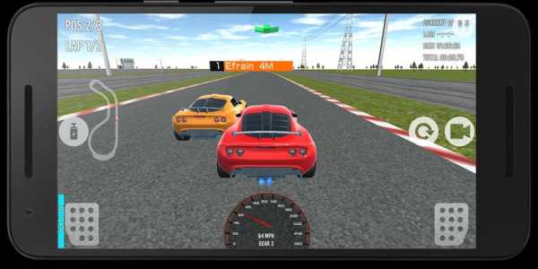 Race in car 3D screenshot 2