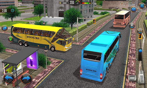 Offroad School Bus Drive Game screenshot 1