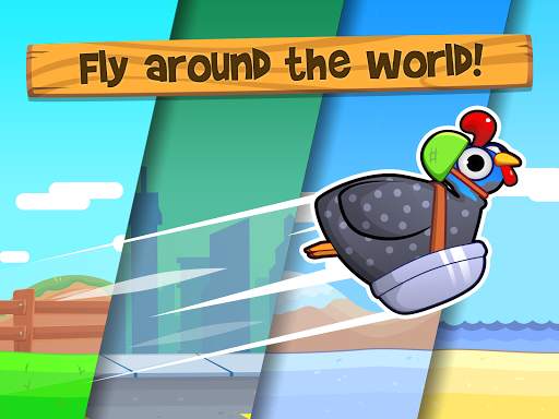 Chicken Toss - Crazy Chicken Launching Game screenshot 10