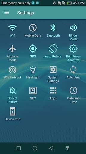 Settings Widget screenshot 3