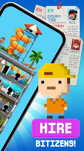 Tiny Tower: Pixel Life Builder screenshot 2