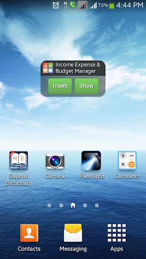 Income Expense & Budget Manager screenshot 1