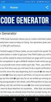 free psn code 4 تصوير الشاشة