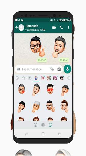 Memoji Apple Stickers for WhatsApp - WAStickerApps screenshot 9
