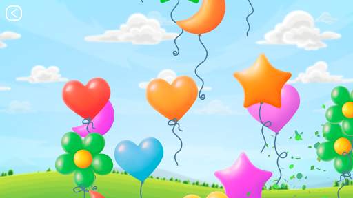 Balloon pop games for kids screenshot 3