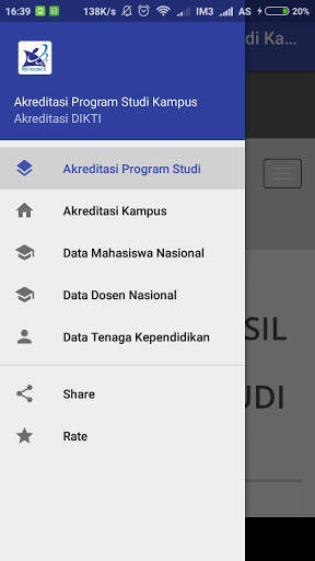 Akreditas Program Studi Kampus screenshot 2