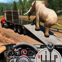 Farm Animal Truck Driving Game logo