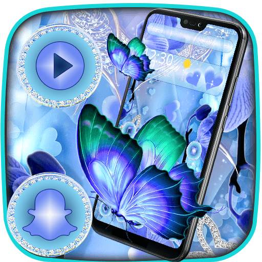 Blue Love Flower Theme 1.1.2