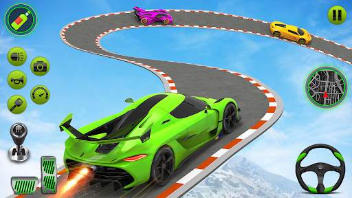 Impossible Mega Ramp Car Stunt screenshot 12