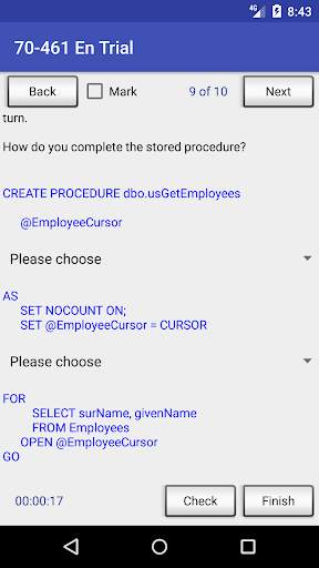 70-461 MS SQL Test screenshot 6