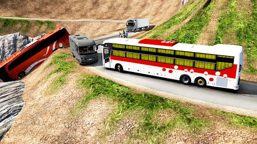 Coach Bus Racing Simulator 2021:New Bus Games Free screenshot 1