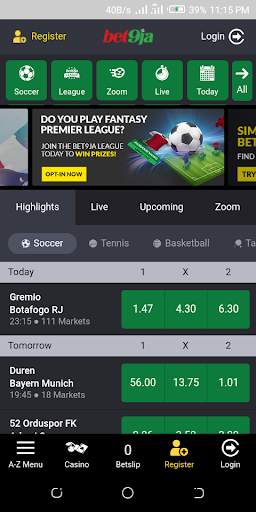 Bet9ja Mobile App screenshot 3