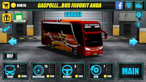 Telolet Bus Driving 3D screenshot 2