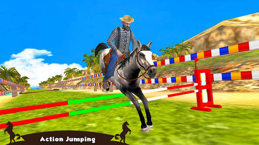 Horse Riding Simulator 3D : Jockey Mobile Game screenshot 2