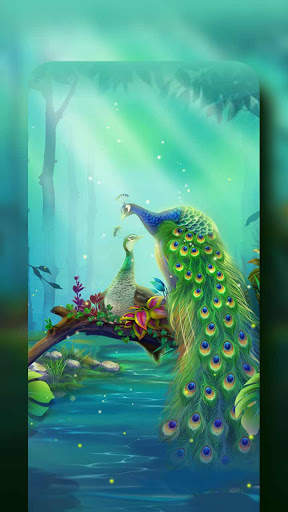 Peacock Live Wallpaper & Launcher Themes screenshot 5
