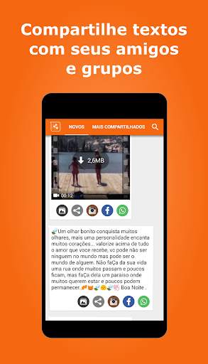 Vídeos e imagens para whatsapp screenshot 6