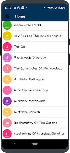 Microbiology - Textbook & MCQ screenshot 1