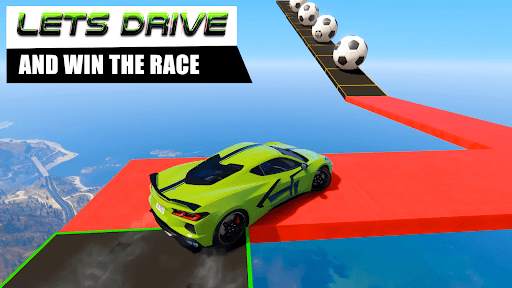 Superhero Car Stunt Racing screenshot 2