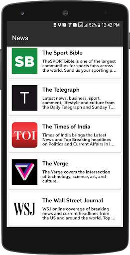 News screenshot 3