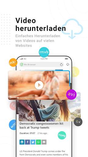 Webbrowser-freies VPN,Video-Download,Privatsphäre screenshot 5