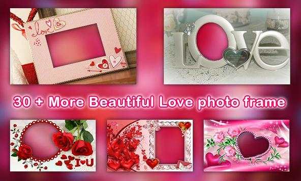 Romantic Love Photo Frame 2018 screenshot 1