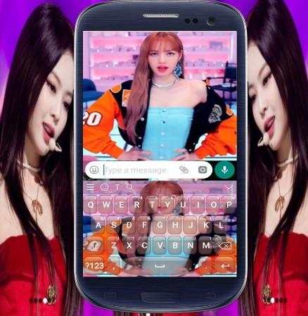 Jennie Kim Keyboard Theme स्क्रीनशॉट 4