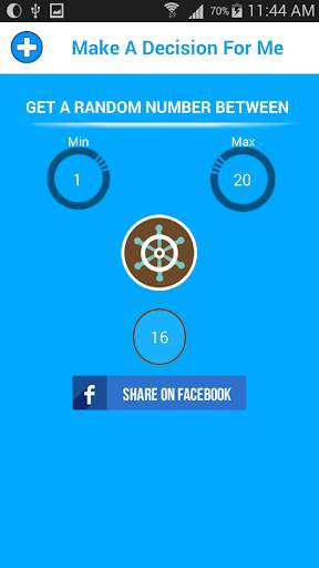 Random number & Decision maker screenshot 1