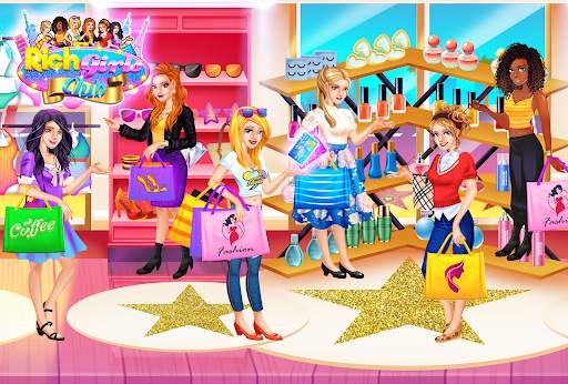 Rich Girls Shopping Games screenshot 2