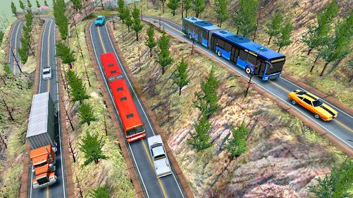 Risky Road: Hilly Bus Driver screenshot 1