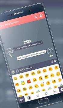 SMS Free Clean Keyboard and SMS screenshot 21