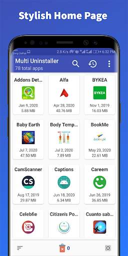 Multi App Uninstaller - Uninstall Multiple Apps 1 تصوير الشاشة