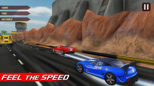 Car Racing V1 - Chase Down screenshot 1