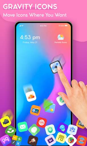 Rolling Icons Gravity Launcher screenshot 3
