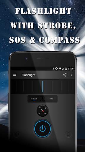 🌶 Flashlight LED MF - High power HD torch light screenshot 3