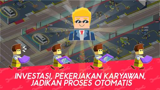 Manajer Montir Nganggur – Game Taipan Pabrik Mobil screenshot 3