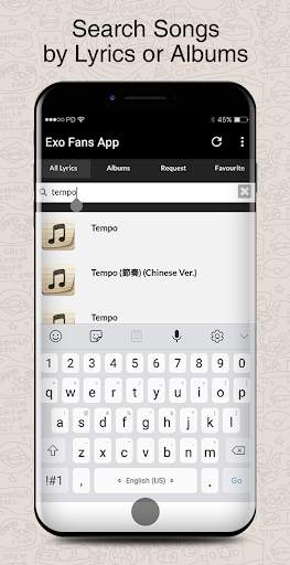 Exo Songs Lyrics & Wallpapers screenshot 10