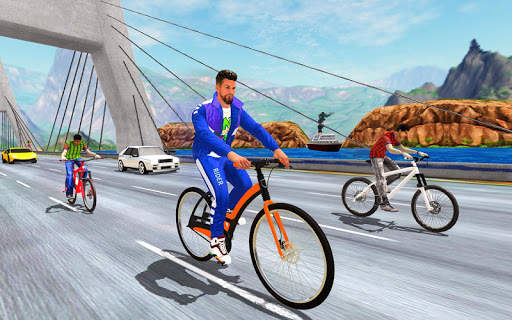 Real Bike Cycle Racing 3D: BMX Bicycle Rider Games screenshot 1