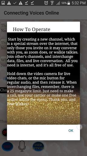 Four Way WiFi Walkie Talkie Radio & More screenshot 6