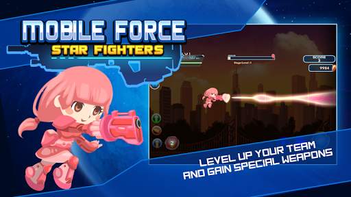 Mobile Force: Star Fighters of Galaxy War Academia screenshot 2