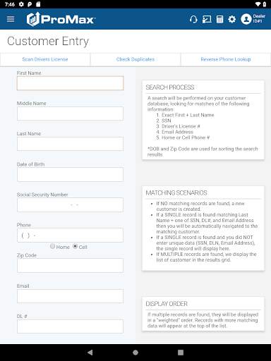 ProMax Mobile App screenshot 11