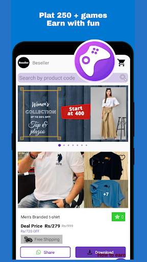 Beseller work form home earn money reselling app स्क्रीनशॉट 5