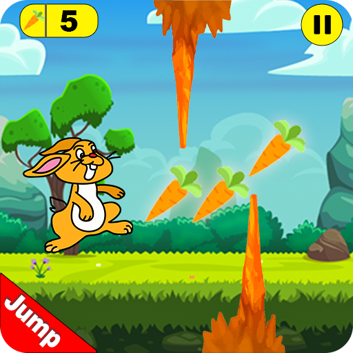 Biso Rabbit Corgi Run : Escape Bunny Game icon