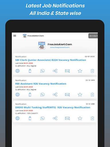 FreeJobAlert.Com Official App  screenshot 6