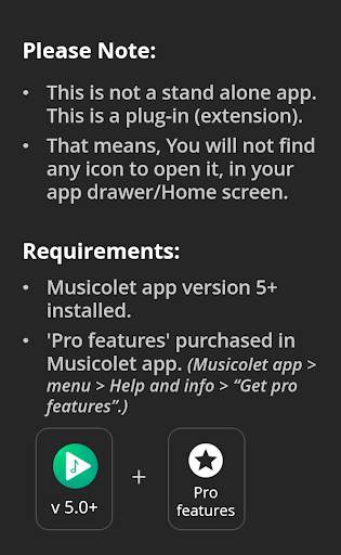 Cast Plug-in for Musicolet screenshot 1