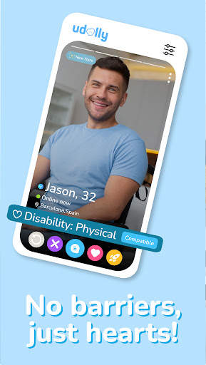 Udolly - Dating for disabled screenshot 2
