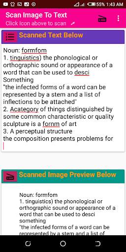 Scan Image To Text (OCR) - Camera Scanner скриншот 7