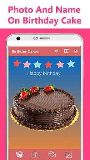 Birthday Cake with Name and Photo screenshot 2