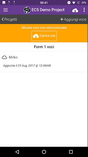 Epicollect5 Raccolta Dati screenshot 6