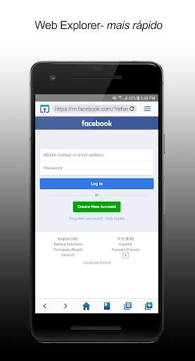 Navegador screenshot 1